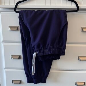 FIGS XLP high waisted purple joggers